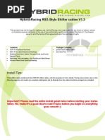 Download RSX Shifter Cable Install Guide V13 by Hybrid Racing SN27353337 doc pdf