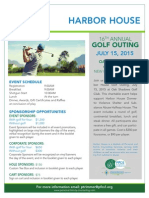 Harbor House Golf Outing Flyer Final 2015