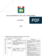 Plan de Marketing de La Iev Diego Ferre