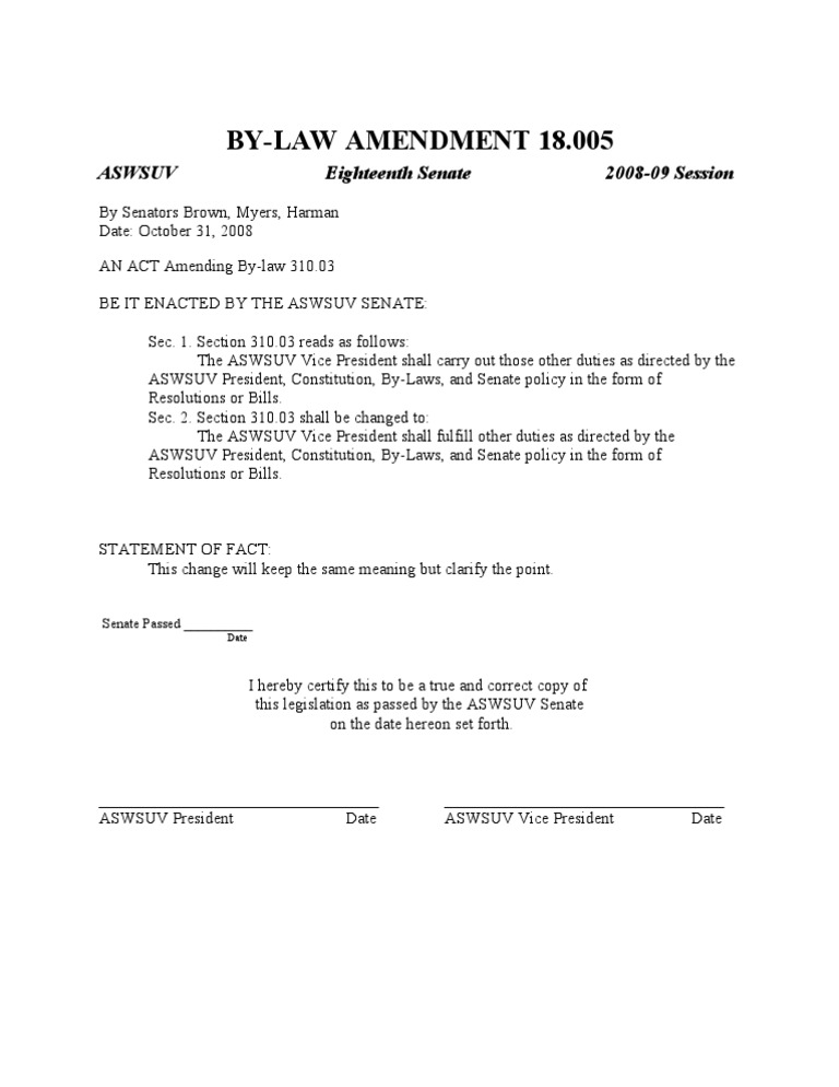 Bla 18.005 | PDF | Bill (Law) | Legal Documents