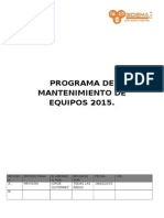 Gestion de Mantenimiento de Equipos