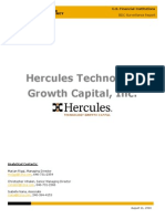 KBRA Financial Institutions Hercules Technology Growth Capital Inc. Surveillance Report