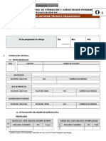 Formato Segundo Informe Tecnico Pedagógico Especializaciones Hge Fcc 2011