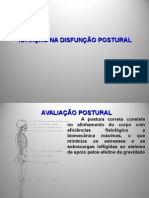 Avaliação postural e natação na reabilitação de disfunções