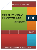 Guia de utilização do EndNote Web