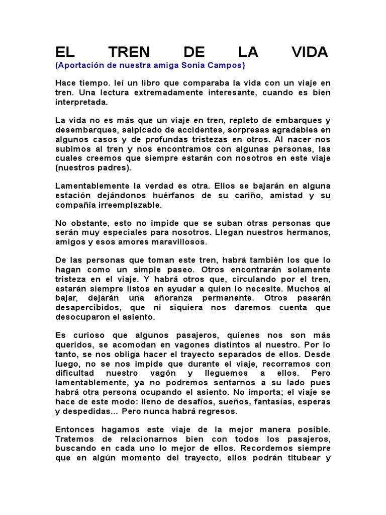 El Tren de La Vida | PDF | Arte | Poesía, image size:768x1024