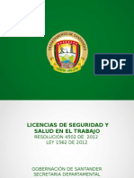 Licencias Seguridad y Salud en El Trabajo0