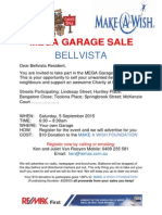 Mega Garage Sale Bellvista