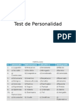 Test de Personalidad