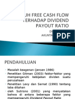 Pengaruh Free Cash Flow Terhadap Dividend Payout Ratio