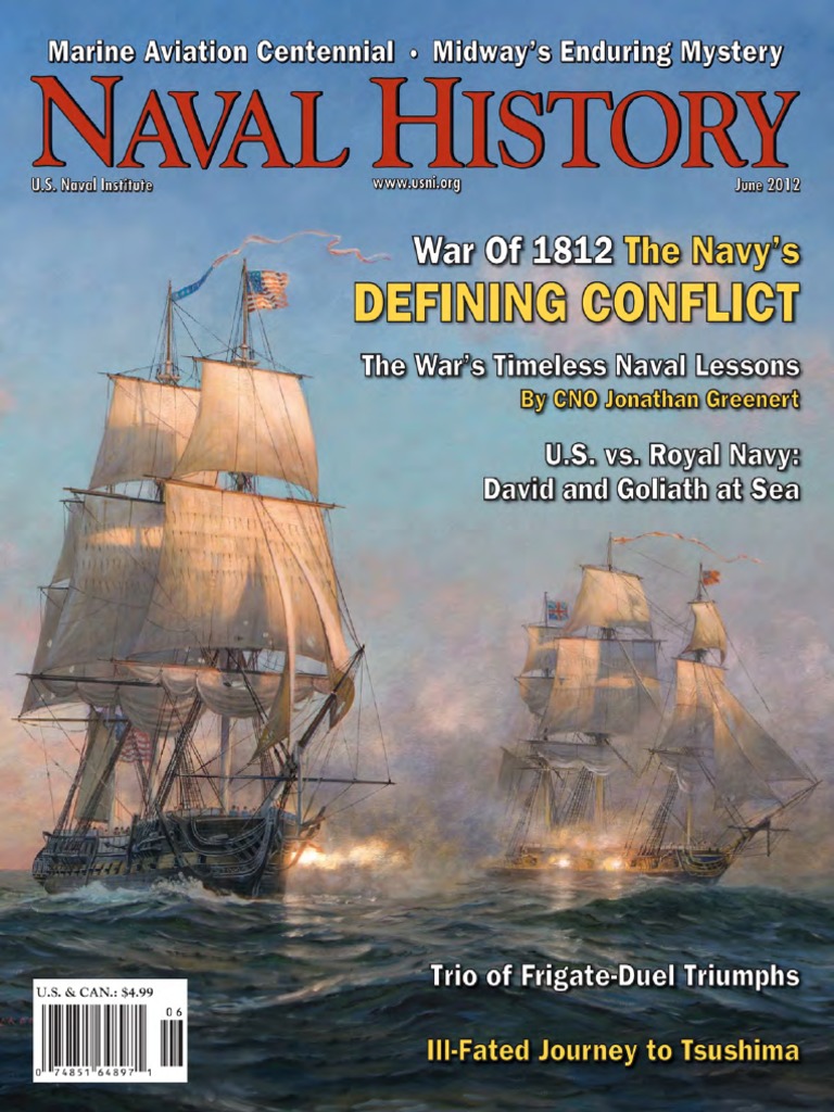 Naval History June 2012 PDF Military Water Transport