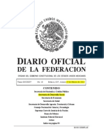 Diario Oficial 14 de febrero 2014 SHCP Lineamientos publicación participaciones federales