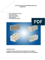 Automatizacion de Planta de Prefabricados de Hormigon