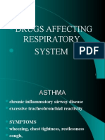 Drugs for Respiratory Diseases