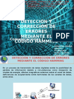 Detección y Corrección de Errores Mediante El Código Hamming