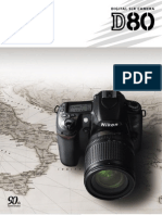 Download Nikon D80 Pamphlet by Meor Amri SN2735686 doc pdf