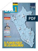 El Plan de Vuelo de Las Aerolineas Peruanas