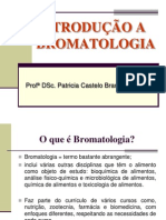Aula 1 - Introdução À Bromatologia
