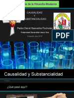 Pedro Saavedra-Causalidad y Substancialidad