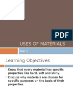 Uses of Materials