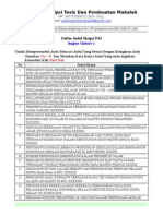 Download Daftar Judul Skripsi PAI Bagian Update-1 by Riskiya Hana Boneeta SN273582396 doc pdf