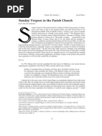 Download Sunday Vespers in the Parish Church by New Liturgical Movement SN27358506 doc pdf