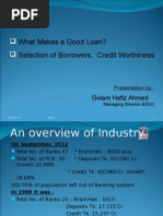 What Makes A Good LoaN