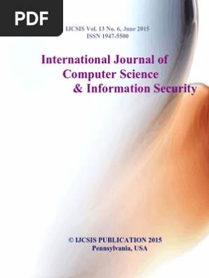 Journal Of Computer Science Ijcsis June 15 Pdf Pdf Biometrics Principal Component Analysis