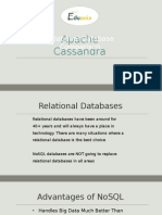 Relational Database Comparison: Apache Cassandra