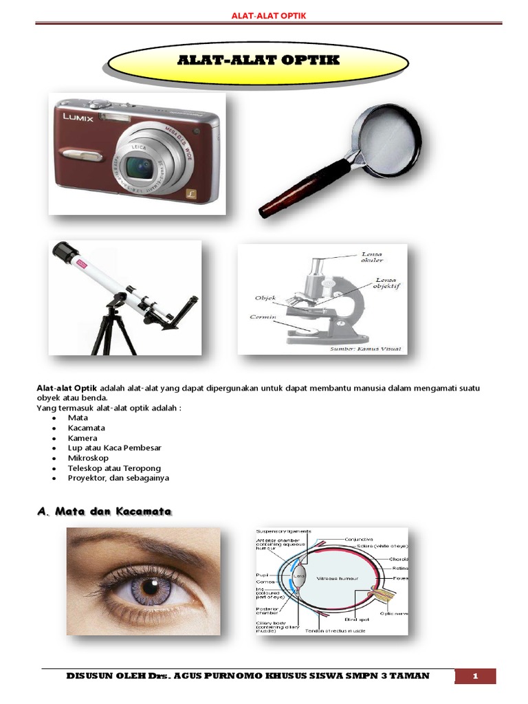 Alat Alat Optik | PDF