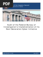 OIG Report On Federal Government's Cyber Security Initiative