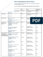 Nov Conf - Precon Institutes