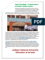 Jodhpur National University - Distance Education