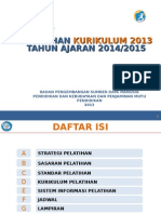 Pelatihan Kurikulum 2013 Tahun Ajaran 2014-2015 - BPSDMPK & PMP Kemdikbud