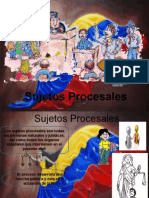 Sujetos Procesales