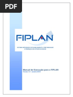 Manual Execucao FIPLAN