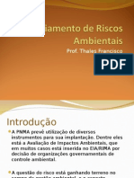 Gestão de riscos ambientais