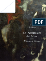 E J Rios La Naturaleza Del Mito y de La Mitologia Griega Extracto