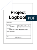 Project Logbook Review