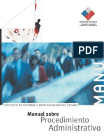 CHILE Manual Procedimientos Administrativos Ley 19.880