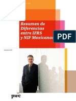 2012 01 Resumen Diferencias IFRS