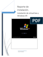 Reporte de Instalación