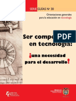 Ser competente en Tecnologia. Serie Guias Nº 30.pdf