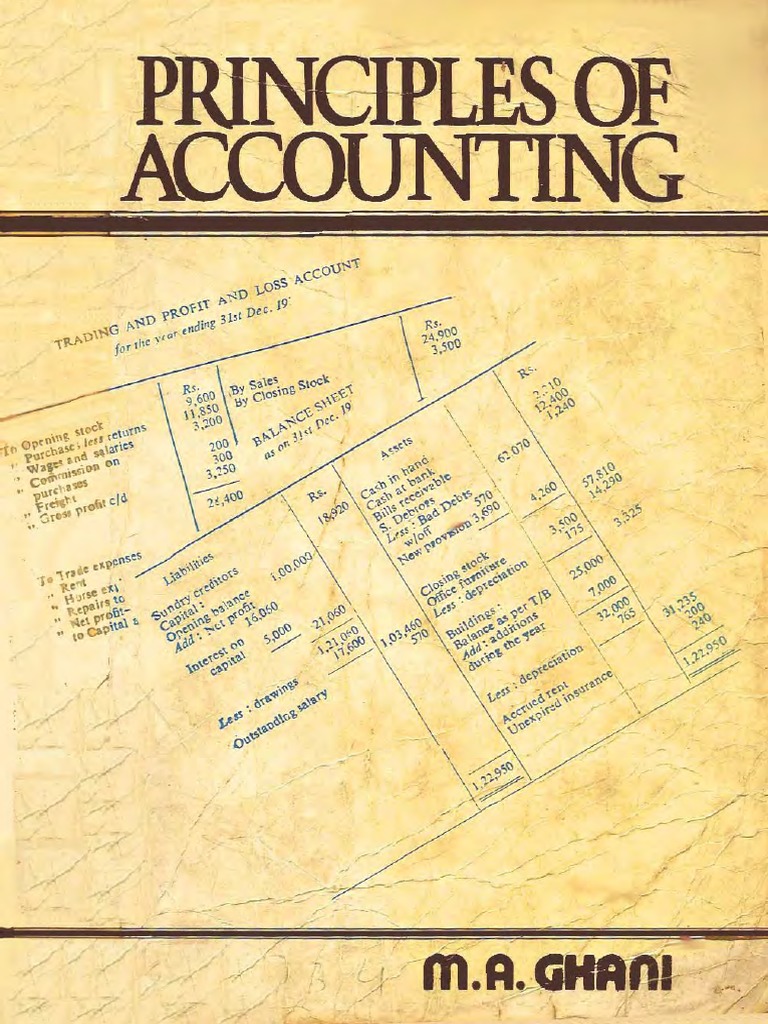 Principles of Accounting