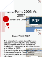 Ms Office 2003 and 2007