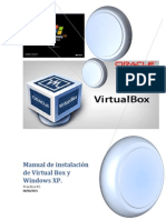 Manual de Instalación de Virtual Box y Windows XP