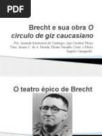 O teatro épico de Brecht