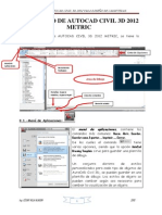 00 Entorno Autocad Civil 3d 2012 y 01 Diseño de Alineamientos