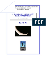 MANUAL v Escuela de Astronomia 2009