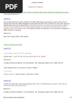Collection of Hadith's